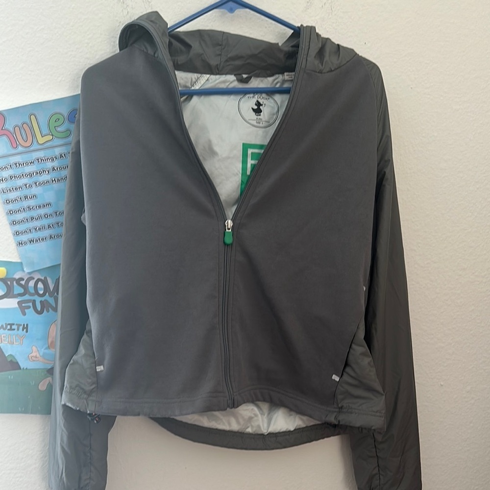 Gray kids save the duck Jacket